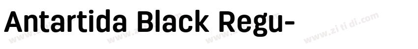 Antartida Black Regu字体转换 Antartida Black Regu字体转换